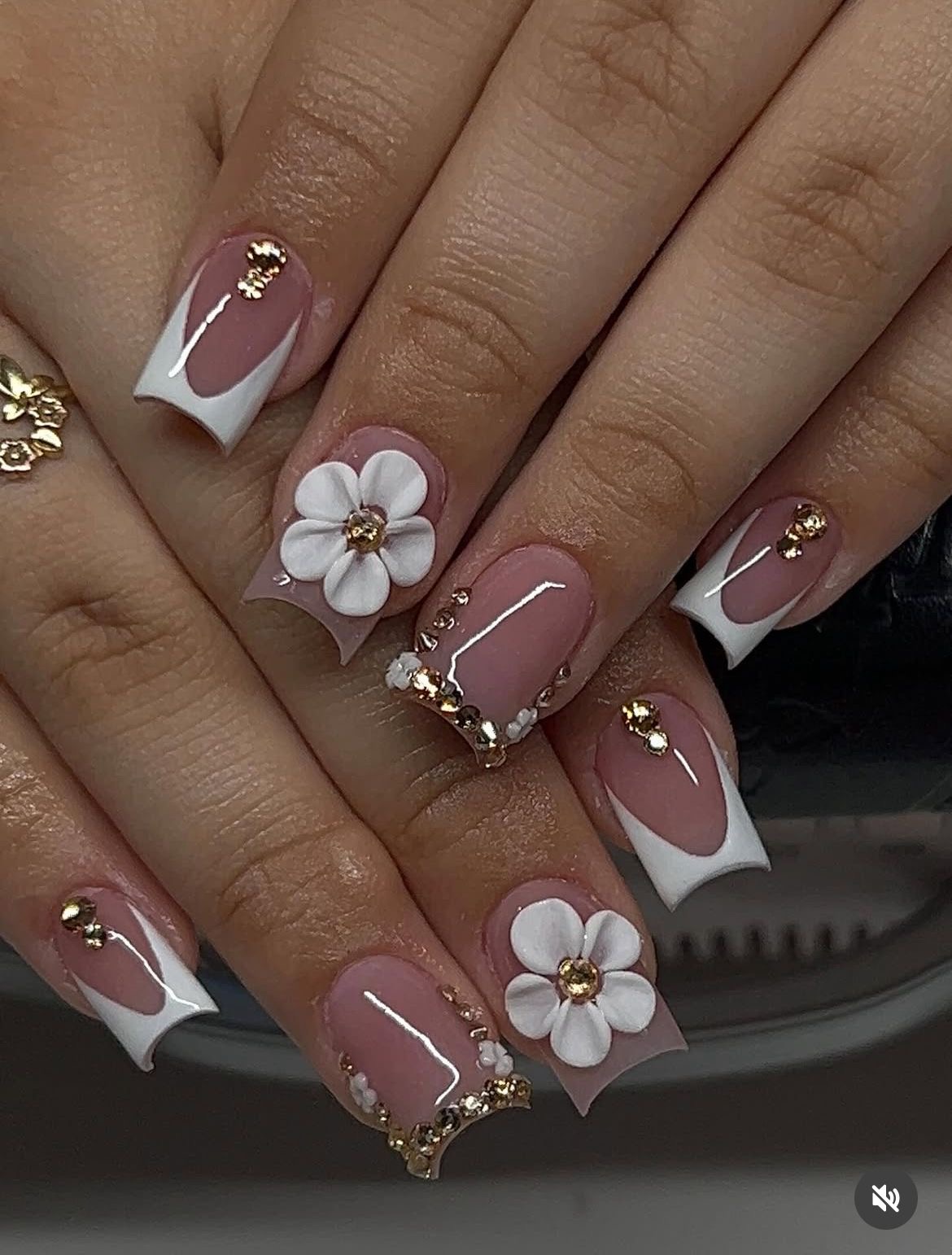 3D ou bijoux d'ongle à l'unité